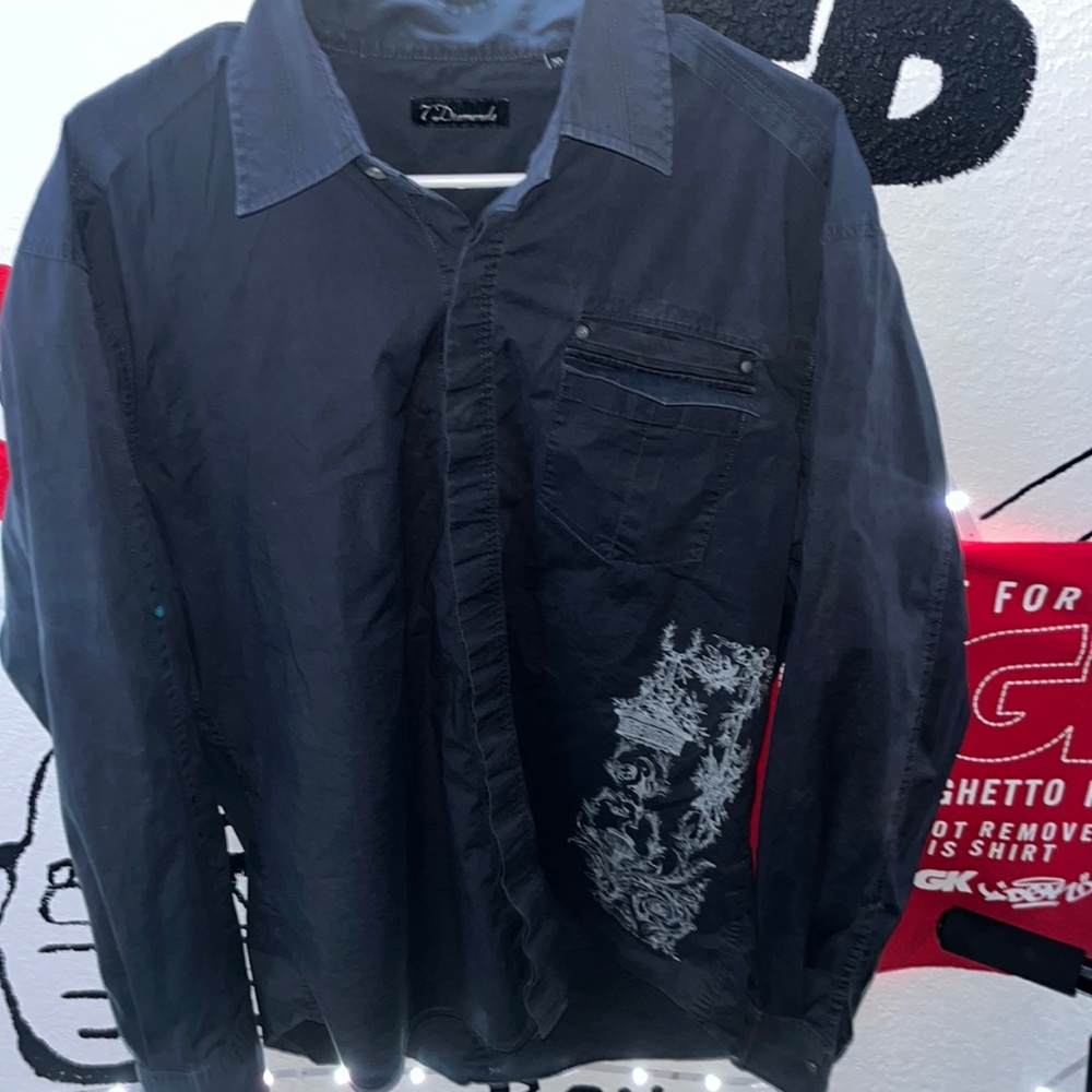 Grunge men’s XL Dress shirt